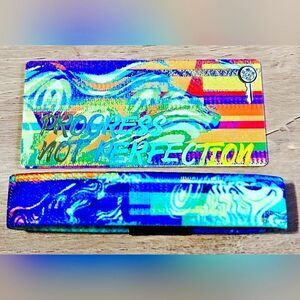 ZOX "PROGRESS NOT PERFECTION" #170 LIMITED SS SECRET STASH COLLECTIBLE WRISTBAND